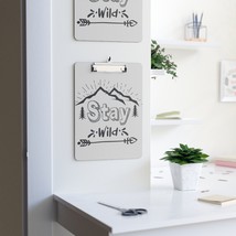 Customize Stay Wild Nature-Inspired Pull-Out Hook Clipboard - £38.08 GBP