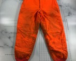 Vintage woolrich Caccia Pantaloni Uomo 38 Blaze Arancione Affliggere Worn - £36.86 GBP