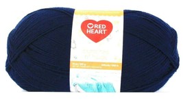 1 Count Red Heart 14 Oz Bunches Of Hugs Sapphire 4 Medium 100% Acrylic Yarn
