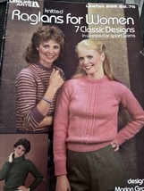 1983 Leisure Arts 7 Classic Designs Raglans for Women #266 Marion Graham - $14.50