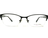 Bloom Optics Petite Eyeglasses Frames CARLA BLK Black Brown Tortoise 50-... - $49.49