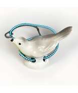 Vintage 1950’s Porcelain Teapot Bird Drip Catcher - $239.20 MXN