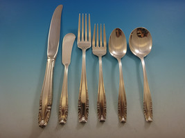 Stradivari by Wallace Sterling Silver Flatware Set For 12 Service 75 Pieces - £3,495.22 GBP