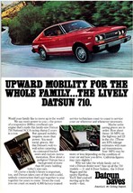 Datsun 710 Automobile Magazine Ad Print Design Advertising - £10.07 GBP