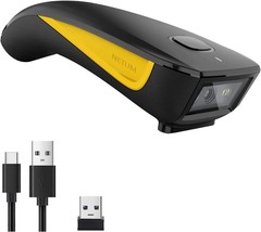 Netum C750 Qr Code Scanner, Mini Barcode Scanner Bluetooth Compatible, Small - £54.29 GBP