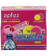 Zipfizz Pink Lemonade Energy Drink Mix - Transform Your Water - 30 Tubes - $54.86 CAD