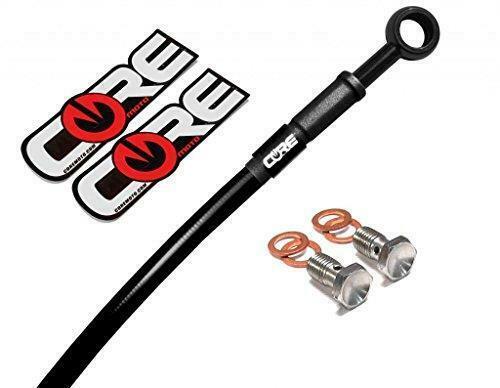 ZX14R 2012-2015 (Non-ABS) Black 36&quot; Extended Rear Brake Line Swingarm Ex... - $96.02