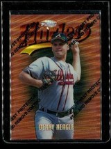 Vintage 1997 Finest Hurlers Refractor Baseball Card #80 Denny Heagle Braves - £11.79 GBP