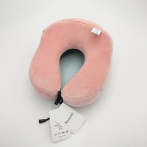 Nyweel Travel pillows Soft Memory Foam Pillow for Airplanes and Cars (Pink) - £12.63 GBP