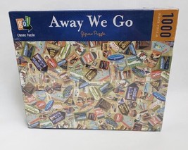 Away We Go Classic Jigsaw Puzzle 1000 Piece Lori Siebert 19&quot; x 29&quot; New - $29.65