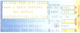 Bad Company Ticket Stub August 21 1990 Old Orchard Beach Maine - $34.64