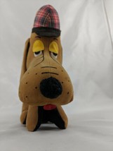 Dakin Dream Pets Hound Dog Plaid Hat Plush 8 Inch Stuffed Animal toy - $10.95