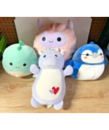 Squishmallow 8&quot; Four Piece Lot: Mix of Collectible Animal Plush - €25,55 EUR