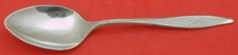 First Frost by Oneida Sterling Silver Serving Spoon 8 1/4&quot; Heirloom Silverware - £84.85 GBP