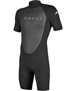 O&#39;Neill Men&#39;s Reactor-2 2mm Back Zip Short Sleeve Spring Wetsuit Size (S... - £66.23 GBP