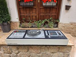 Rosita KL3650 Theo Schmitz music console, vintage 1970s combo console Ro... - $630.00