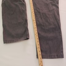 CARHARTT Men's 42x30 Gray DOUBLE KNEE FLEX Carpenter Pants CANVAS 102802-029 image 5