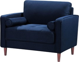 Lifestyle Solutions Lexington Armchair, Navy Blue - $203.81