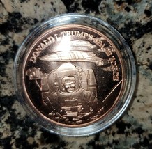 Donald Trump Space Force .999 Copper  Rounds BU Tube of 10 AVDP 1 Ounce ... - $26.61