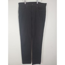 Joes Jeans 32 Mens Black Straight Leg Mid Rise Decker Wash Denim Casual ... - £20.47 GBP