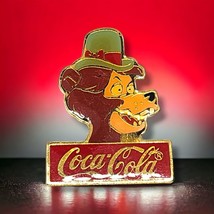Disney Pin~Ernest~Bear Country~15th anniversary~WDW~1986~Coca Cola~Coke - $4.49