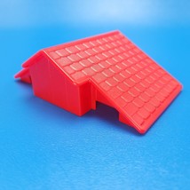 Lincoln Logs Add On Shed Red Roof Peaked Replacement Piece M-6546 - $4.45