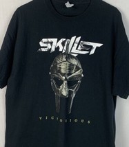 Skillet T Shirt Victorious Tour Rock Metal Band Tee Tour Concert Men’s XL - £18.68 GBP