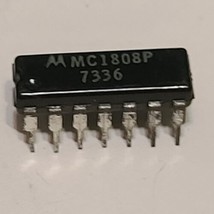 MC1808P logic circuit, quad 2-input or Motorola Integrated Circuit - £3.37 GBP