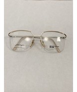 VTG New Europa Gold Silver Elisa German Made Half Rim Metal Eyeglasses 5... - £23.60 GBP