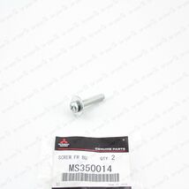 New Genuine Mitsubishi License Bracket Screw MS350014 - $10.71
