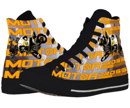 Motor Cross Affordable Canvas Casual Shoes - $39.47+