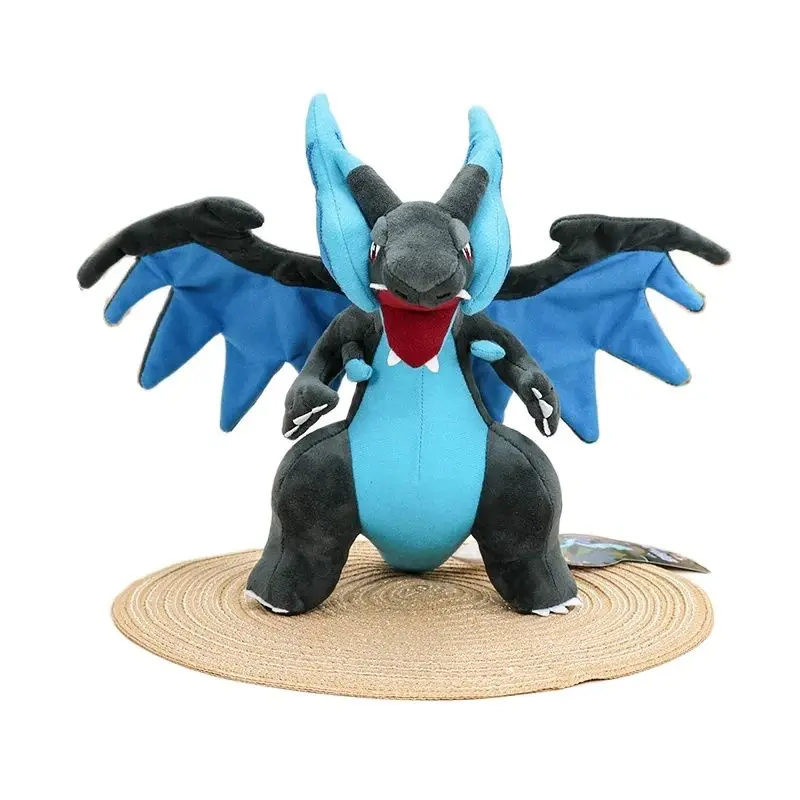 Pokemon LEGENDS Mega Charizard X 10inin Plush Toy Pokémon Sword Shield Fire Drag - £11.43 GBP