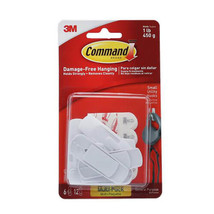 Command Value Pack Hooks (6 Hooks/12 Strips) - Small - £31.05 GBP