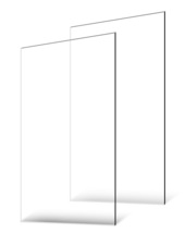 VEVOR Plexiglass Acrylic Sheets 2-Pack Plastic Sheet 24 x 48 Inch 1/8 In... - $65.99