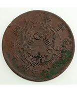 (1928) ND China HONAN Provincial 200 Cash Coin (VF Condition) Y 396.2 - $1,187.72 MXN