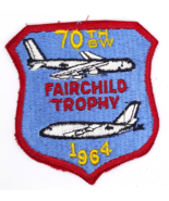 USAF 70th Bomb Wing Fairchild Trophy 1964 Vintage Sew On Patch 3 1/4&quot; X ... - £16.01 GBP