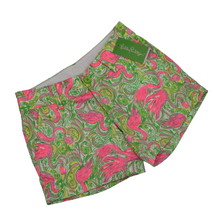 Lilly Pulitzer Callahan Shorts Womens 00 Resort White Hot Wings Flamingos - £31.85 GBP