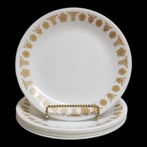 Set Of 6 Vintage Corelle BUTTERFLY GOLD 8 1/2" Salad Bread Plates Pyrex Corning - $39.59