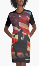Cowgirl Kim American Cowboy Graphic Tee Dress - In Stock - £55.29 GBP