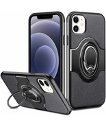 For iPhone 12 Mini 5.4 inch Case with Ring Holder 360 Degree Rotation St... - £7.71 GBP