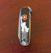 Limited Edition 2018 &quot;New York” Victorinox Classic Swiss Army Knife, gre... - £38.31 GBP