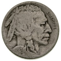 1924-S 5C Buffalo Nickel IN Molto Buono VG Condizioni,Naturale Colore,Alcuni - £34.38 GBP