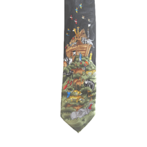 Steven Harris Necktie Noah&#39;s Ark Bible Story Religious Judeo Christian r... - £13.95 GBP