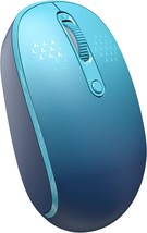 Mermaid Blue Wireless Computer Mouse 2.4G Windows PC Chromebook Laptop Desktop - $9.89