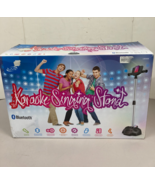 Karaoke Singing Stand IJBS90B, Bluetooth, Adjustable Height + 1 Microphone - $68.88 CAD