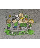 Vintage Peanuts M&amp;O Knits Feeling Lucky ! Charlie Brown And Crew T-shirt... - $547.99 MXN
