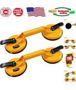 Heavy Duty Aluminum Vacuum Lifter - 2 Pack Glass Suction Cups for Easy H... - $958.43 MXN