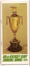 1974 Kentucky Derby Program CANNONADE winner - £41.54 GBP