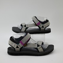 Teva Women&#39;s Sandals Gray Purple Gorpcore Outdoor Strappy 9 - £26.46 GBP