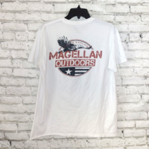 Magellan T Shirt Mens Large White Live to Explore Eagle Short Sleeve Tee Shirt - £9.48 GBP